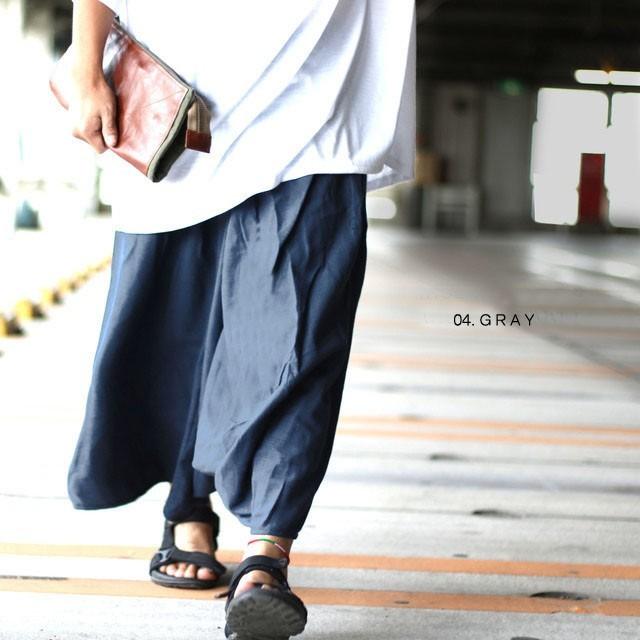 ワイドパンツ ガウチョパンツ スカーチョ 袴パンツ スカンツ
