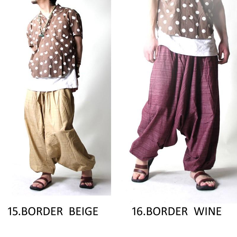 アラジンパンツ　サルエルパンツ　メンズ　レディース　ユニセックス　サルエル　ダンス　ヨガ |  | 10