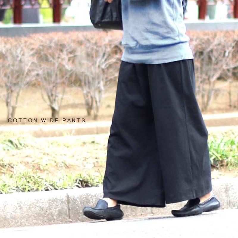 袴 フレアパンツ ブラック ワイドパンツ ラップパンツ ブラック その他