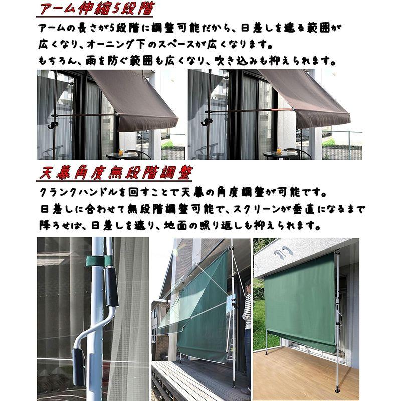 全国無料，高品質 リビングアウト(Living Out) 前幕と物干し竿付き