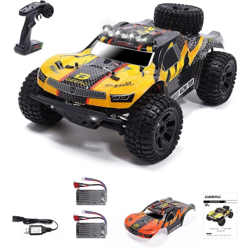 DEERC 1/10スケールオフロードカー DEERC ラジコンカー 人気 オフロード こども向け 4wd RCカー 1