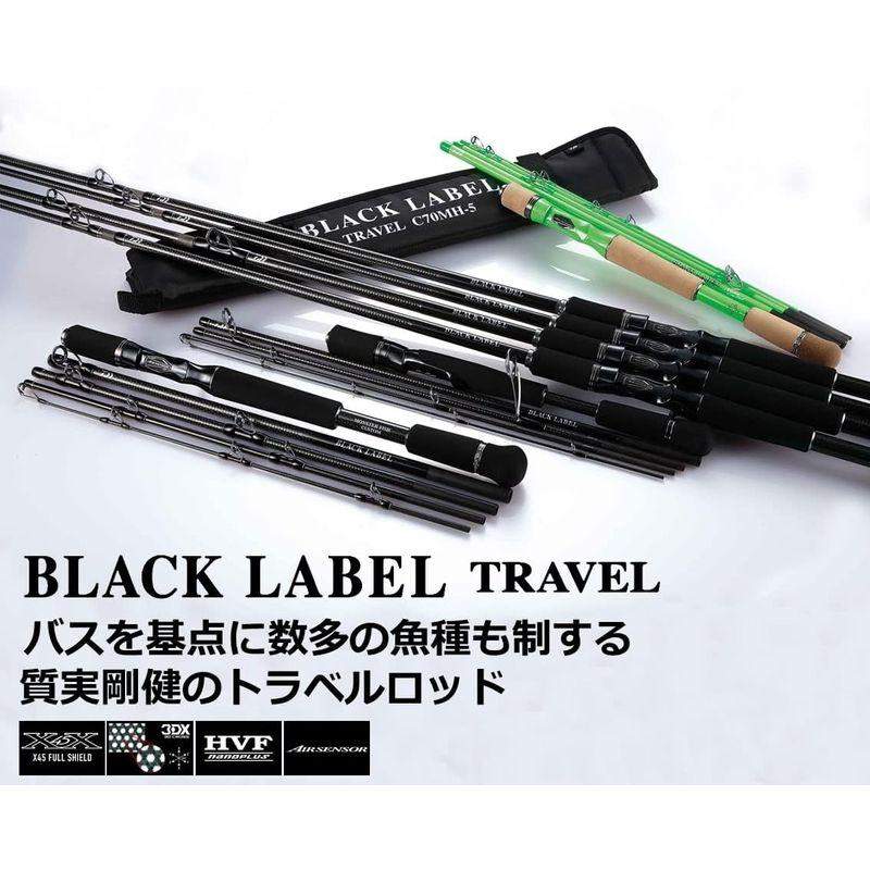 ダイワ(DAIWA) バスロッド ブラックレーベル トラベル C70M-5 DAIWA バスロッド ブラックレーベル トラベル C70M