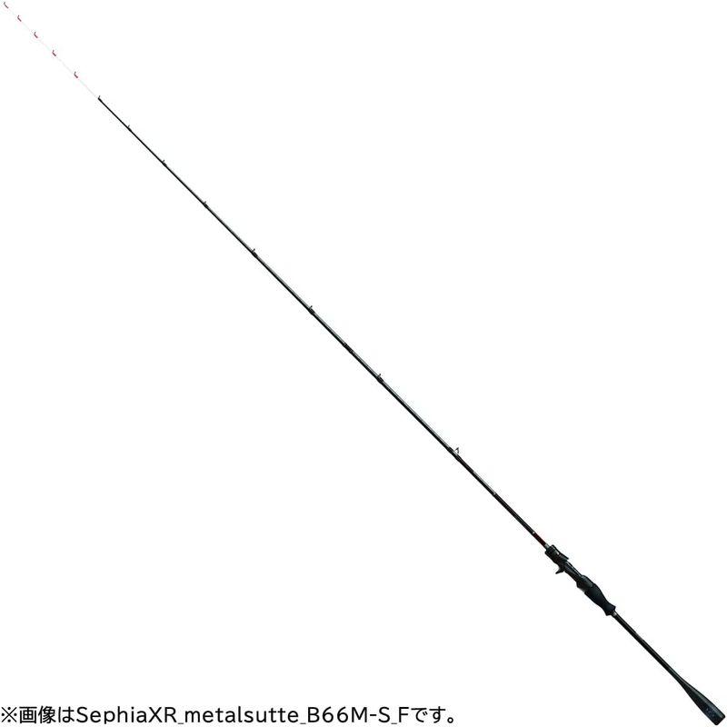 シマノ(SHIMANO) ルアー竿 22 セフィアXR メタルスッテ B66ML-S/F 並継
