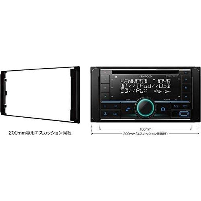 ケンウッド 2DIN オーディオデッキ DPX-U750BT Alexa対応 バリアブルイルミ CD USB iPod Bluetooth｜stier｜07