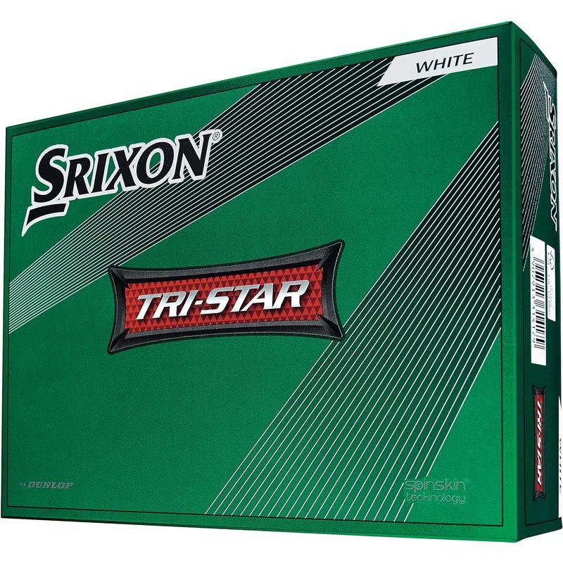 DUNLOP ダンロップ ゴルフボール SRIXON TRI-STAR 2022年モデル 1ダース(12個入り) ホワイト｜stier｜04