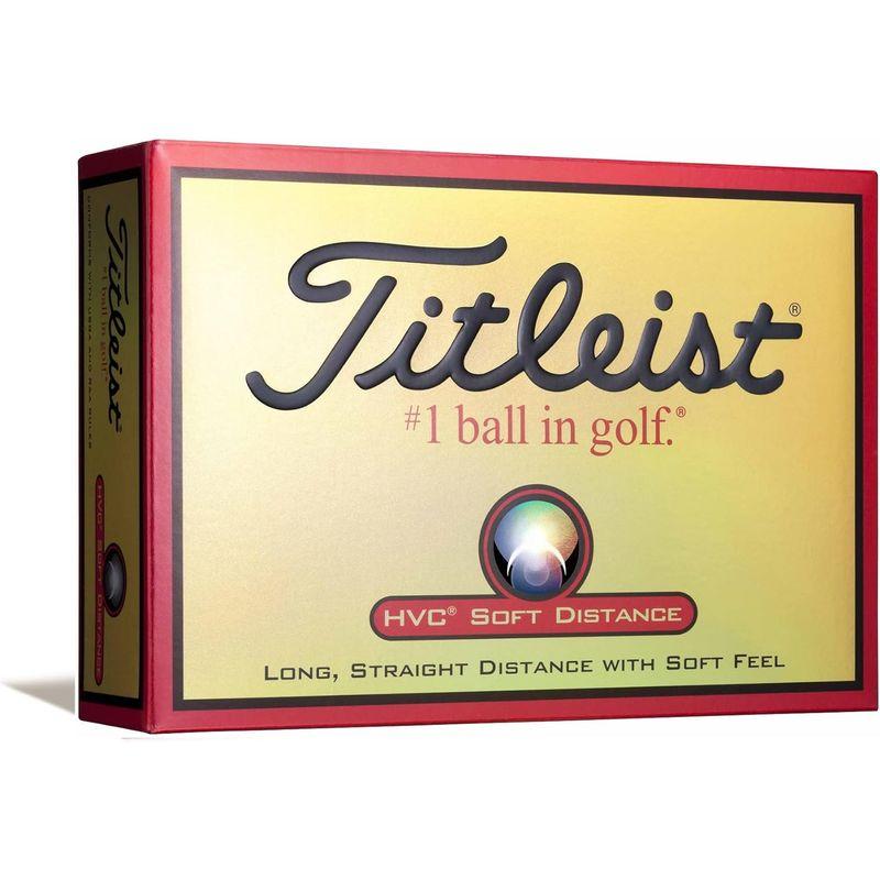 TITLEIST(タイトリスト) ゴルフボール HVC SOFT DISTANCE 2ピース 12個入り ホワイト 1HVSD-J｜stier｜04