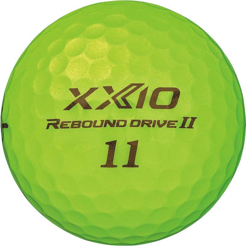 DUNLOP ダンロップゴルフボール XXIO REBOUND DRIVE2 2023年モデル 1ダース(12個入り) ライムイエロー｜stier｜05