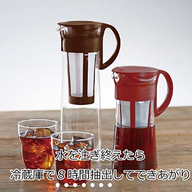 HARIO (ハリオ) 水出し コーヒー ポット ミニ レッド 600ml MCPN-7R｜stier｜06