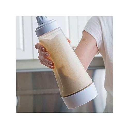 富士商 粉つぎ器 ボトル 1L シェイカー かき混ぜ器 たこ焼き作り パンケーキ作り 簡単調理 粉つぎ名人 F21042 1本入 ボトルタイプ |  | 02