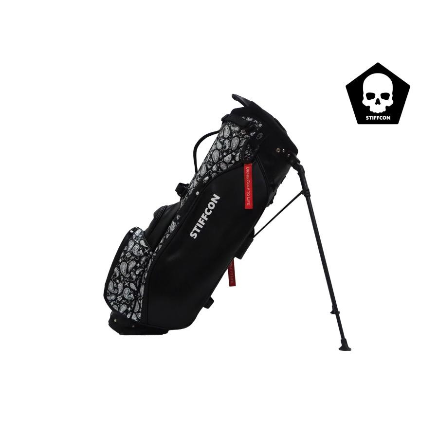 GOLF STAND BAG_PAISLEY BLACK / スタンドキャディバッグ GOLF STAND BAG_PAISLEY BLACK / スタンドキャディバッグ