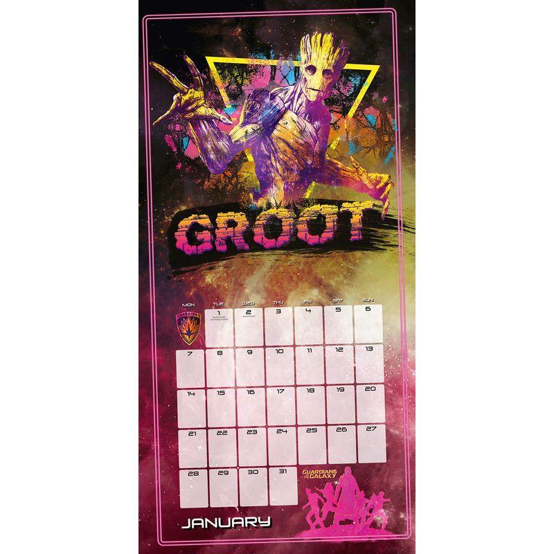 かわいい～！」 Guardians of the Galaxy Official 2019 Calendar - Square Wall  Calendar カレンダー - casaahaana.com