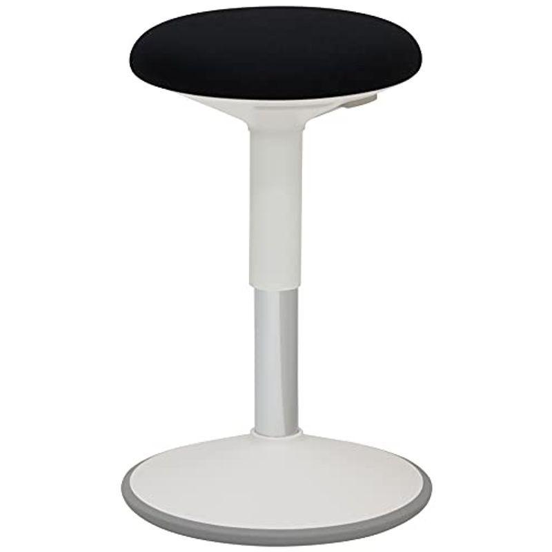 バランスチェア 姿勢矯正 グラッチェア ながら運動 テレワーク オフィスチェア 学習 (ブラック)