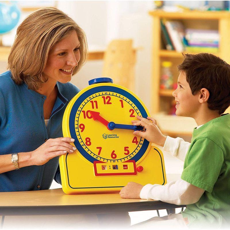 ラーニング リソーシズ(Learning Resources) 学習時計 デジタルとアナログ 教室用 37cm LER 2996 リソーシズ Learning Resources 学習時計 デジタルとアナログ 教室用 37cm LER 約 cm