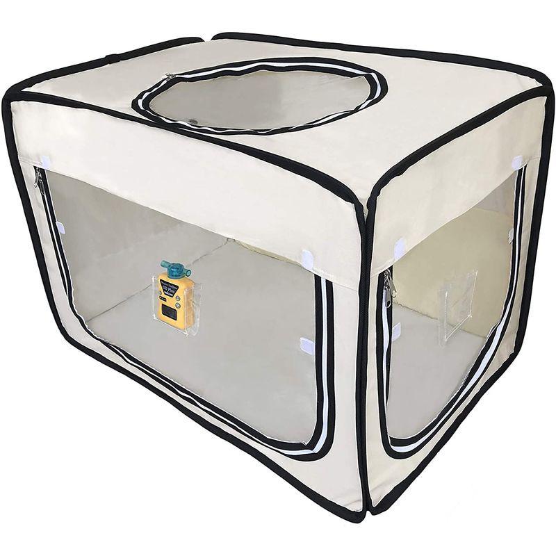 ペット用酸素室・酸素ケージ・酸素テント『ペット・オキシ・ホテル 』 (Mサイズ外寸：巾60×奥90×高60cm) 酸素ケージ 酸素テント『ペット オキシ ホテル 』 Mサイズ外寸：巾60×奥90×高60cm