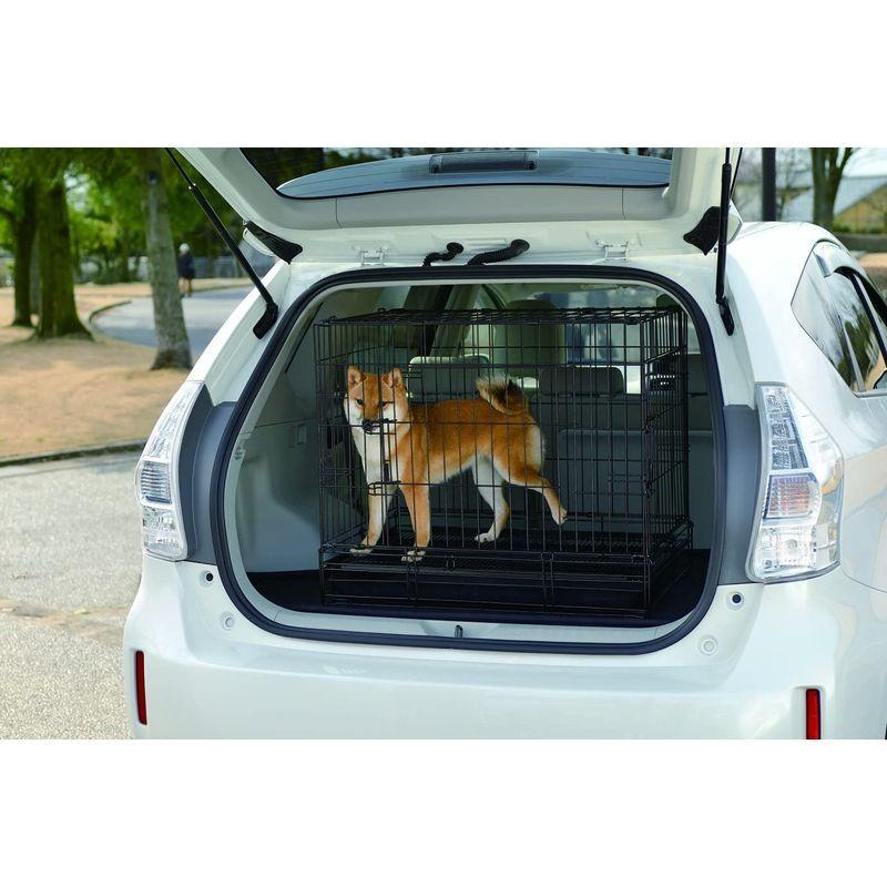 リッチェル プロフェッショナルペットケージ M ブラック 62.5×42.5×56cm プロフェッショナルペットケージ ブラック 5×42 5×56cm