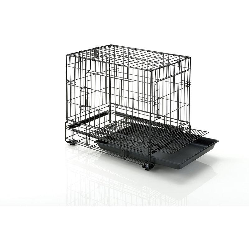 リッチェル プロフェッショナルペットケージ M ブラック 62.5×42.5×56cm プロフェッショナルペットケージ ブラック 5×42 5×56cm