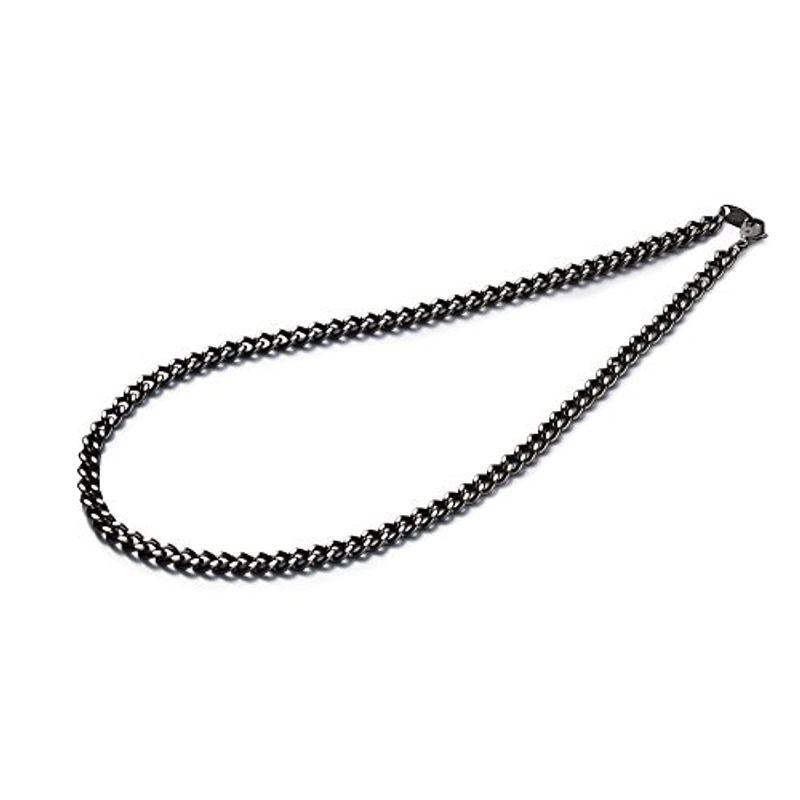 ファイテン(phiten) ネックレス 炭化チタンチェーンネックレス 45cm
