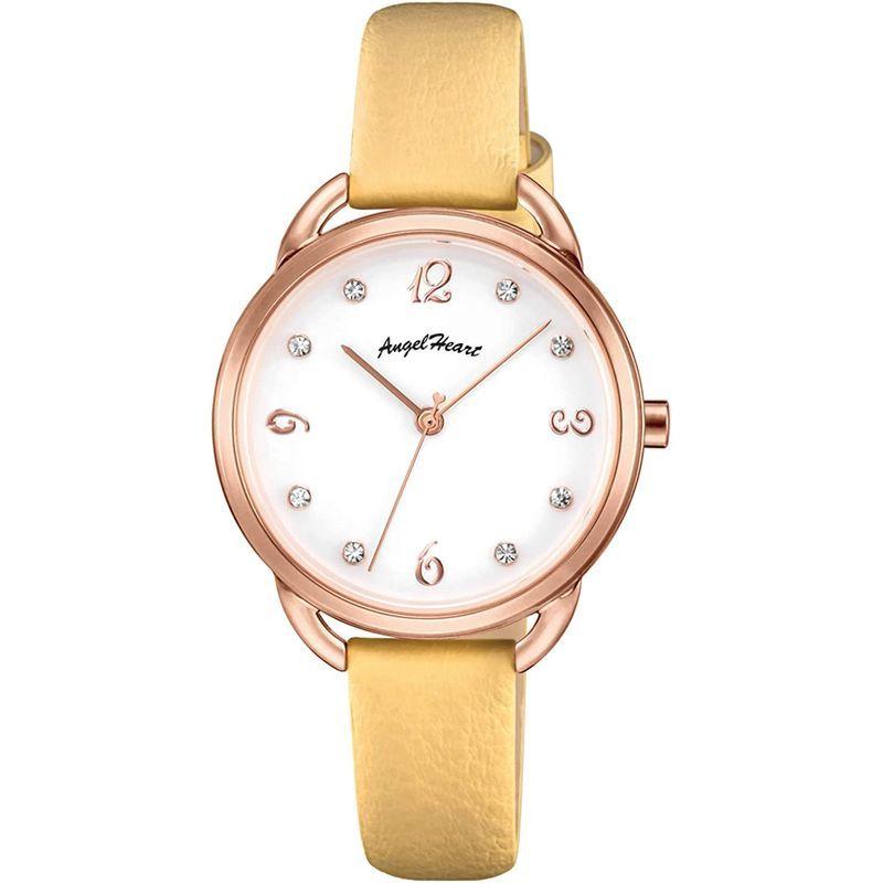 エンジェルハート 腕時計 Venus ホワイト文字盤 スワロフスキー VI31P-YE レディース イエロー レディース 腕時計 Venus ホワイト文字盤 スワロフスキー VI31P YE イエロー