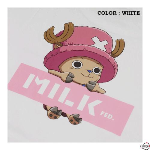 セール コラボ ミルクフェド ワンピース チョッパー Milkfed One Piece S S Tee Chopper 半袖tシャツ レディース 正規販売店 新品 Stitch 通販 Yahoo ショッピング