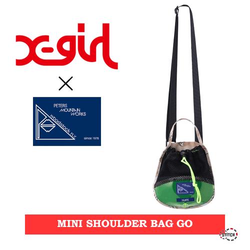 セール エックスガール ピーターズマウンテンワークス ショルダーバッグ X Girl X Pmw Mini Shoulder Bag Go フェス アウトドア Stitch 通販 Yahoo ショッピング