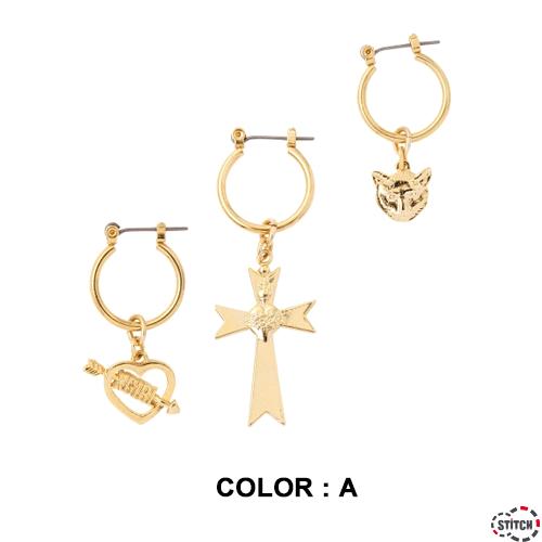 セール エックスガール ピアス X Girl Vintage Animal Earring Set