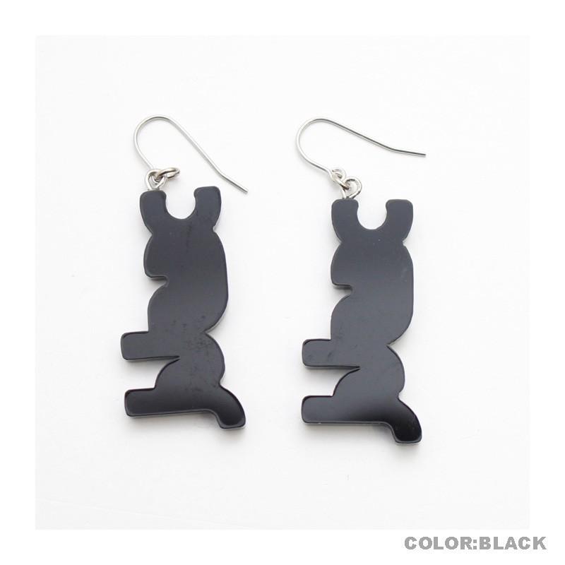 X Girl エックスガール Acrylic Logo Earring 0542029 ピアス アクリル