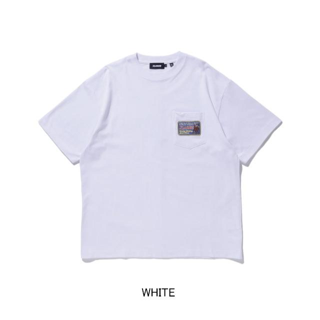 XLARGE エクストララージ BEAR WITH BOTTLES S/S POCKET TEE 101242011030 オリジナルグラフィック刺繍半袖ポケットティー Tシャツ メンズ 正規取扱店｜stitch-2004｜02