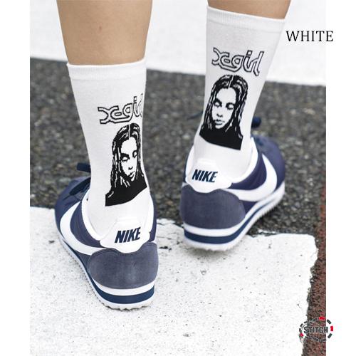 X Girl 靴下 Face Color Socks エックスガール フェイスカラーソックス ロゴ ソックス レディース Xgirl正規販売店 Stitch 通販 Yahoo ショッピング