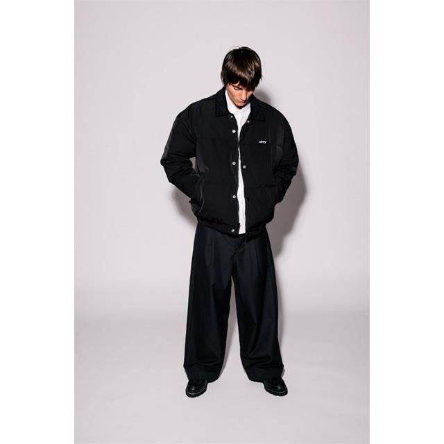 OBEY オベイ WHISPERS JACKET 121800585 キルティングパフ OBEY オベイ WHISPERS JACKET 121800585 キルティングパフ