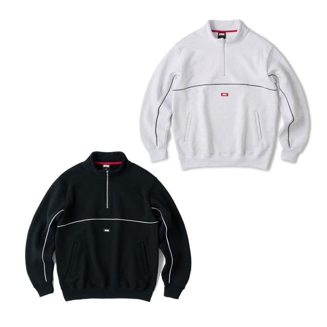FTC セール PIPING HALF ZIP SWEATSHIRT FTC024AWSW09 ハーフ FTC セール PIPING HALF ZIP SWEATSHIRT FTC024AWSW09 ハーフ