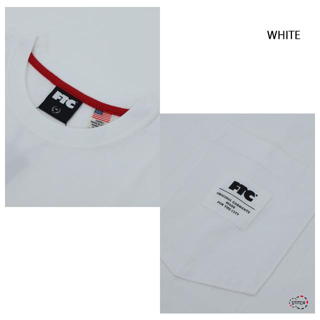 FTC POCKET L/S TEE FTC024SPSH09 WHITE・BLACK・GRAY 24S ポケットロングスリーブティー メンズ 長袖Tシャツ ロゴワッペン エフティーシー 正規取扱店｜stitch-2004｜05