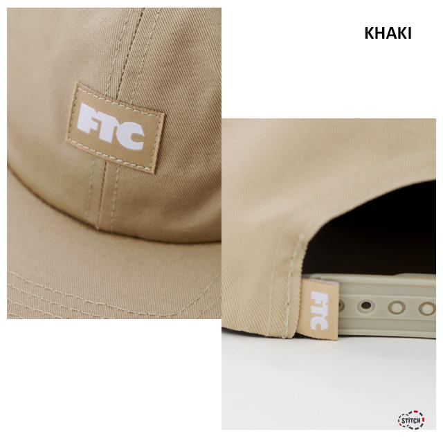 FTC エフティーシー SMALL LOGO 6 PANEL FTC024SUMH01 スモールロゴ6パネル キャップ 帽子 サイズ調整可能 アウトドア ストリート 正規取扱店｜stitch-2004｜07