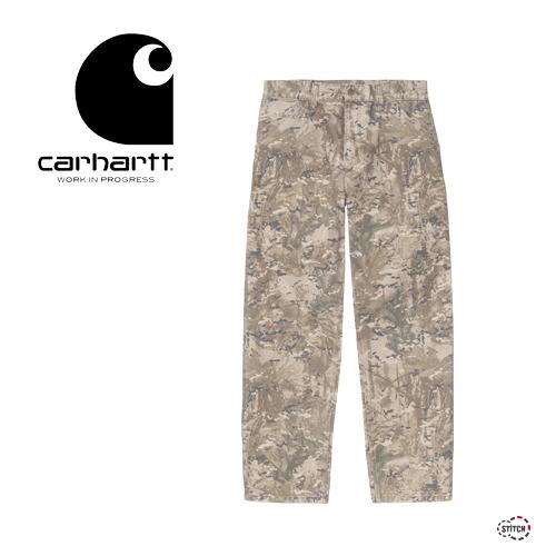 日本正規品 Carhartt Wip カーハート ダブリューアイピー Single Knee Pant I カモ柄 迷彩 シングルニィーパンツ メンズ 長ズボン 定番 正規販売店 I Camo Stitch 通販 Yahoo ショッピング