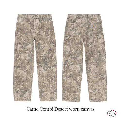 日本正規品 Carhartt Wip カーハート ダブリューアイピー Single Knee Pant I カモ柄 迷彩 シングルニィーパンツ メンズ 長ズボン 定番 正規販売店 I Camo Stitch 通販 Yahoo ショッピング