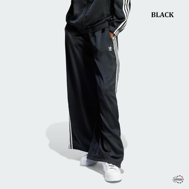 adidas originals アディダスオリジナルス サテンワイドレッグトラック