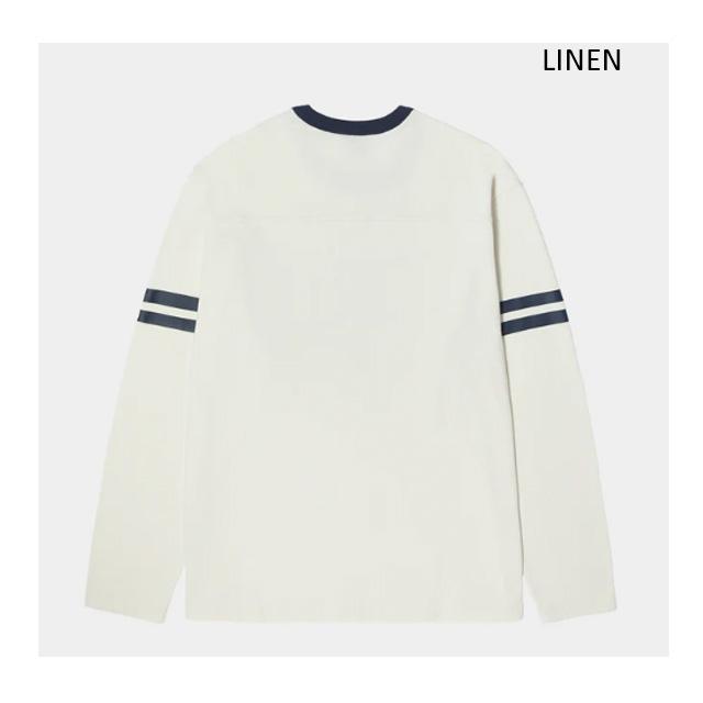 HUF ハフ EXETER LS FOOTBALL SHIRT KN00510 エクセターロングスリーブ  