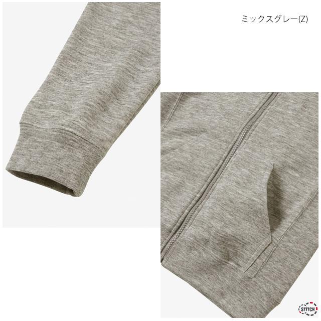 キッズ  THE NORTH FACE ザノースフェイス Square Logo Full Zip NTJ12116 スクエアロゴフルジップ スウェットパーカ 羽織 子供服 正規取扱店｜stitch-2004｜12