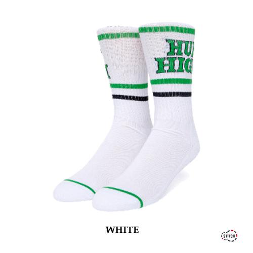 信頼 ハイソックス Sksp21 Sock High Huf ハフ Huf 靴下 正規取扱店 25cm 27cm グリーン ブラック ホワイト メンズ ジャガード ハイソックス Color Green グリーン Www Fattoriabacio Com