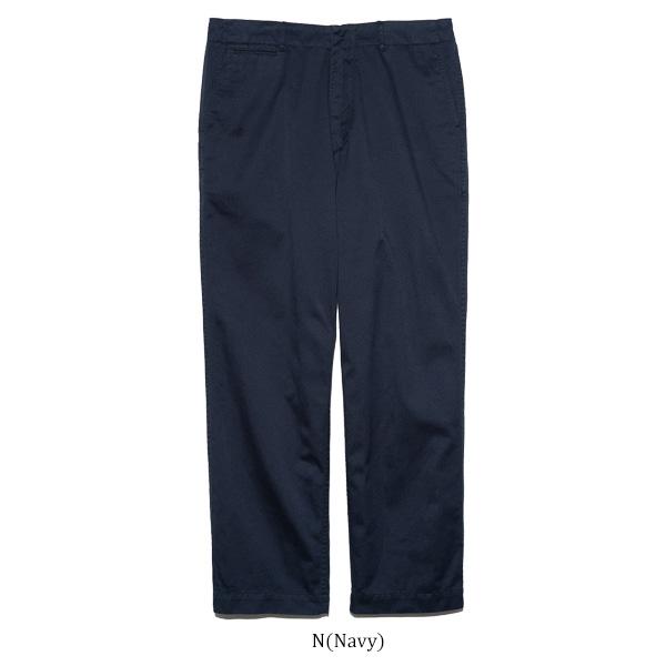 nanamica ナナミカ Wide Chino Pants SUCS401 ワイドチノパンツ メンズ ワイドテーパード ブランド 無地 ロング丈 カジュアル おしゃれ 正規取扱店｜stitch-2004｜03