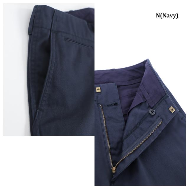 nanamica ナナミカ Wide Chino Pants SUCS401 ワイドチノパンツ メンズ ワイドテーパード ブランド 無地 ロング丈 カジュアル おしゃれ 正規取扱店｜stitch-2004｜08