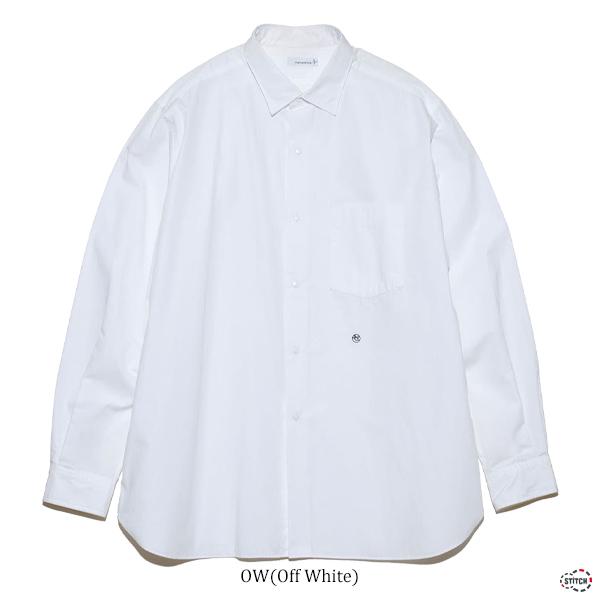 nanamica Regular Collar Wind Shirt SUGS400 ナナミカ レギュラーカラーウィンドシャツ 3層構造 軽量＆耐久性 ロゴ刺繍 正規取扱店｜stitch-2004｜02