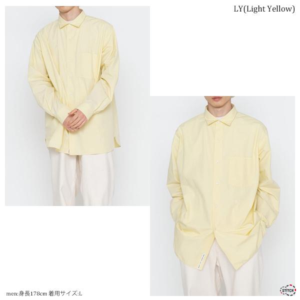 nanamica Regular Collar Wind Shirt SUGS400 ナナミカ レギュラーカラーウィンドシャツ 3層構造 軽量＆耐久性 ロゴ刺繍 正規取扱店｜stitch-2004｜10