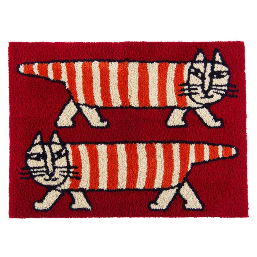 Lisa Larson Rug Mat Mikey リサ ラーソン マイキー ラグ マット 猫 北欧 Stitch Japan Online Store 通販 Yahoo ショッピング