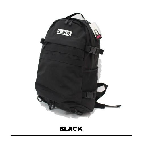 X Girl エックスガール Adventure Backpack レインカバー付 リュック バッグ ロゴ ブラック レディース Stitch Standard 通販 Yahoo ショッピング