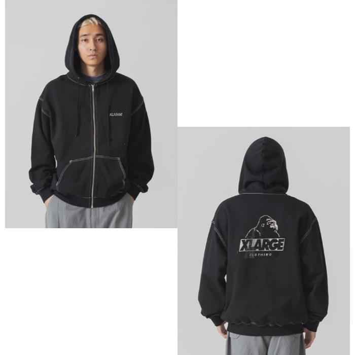 XLARGE（エクストラ ラージ） XLARGE RHINESTONE OG ZIP HOODED