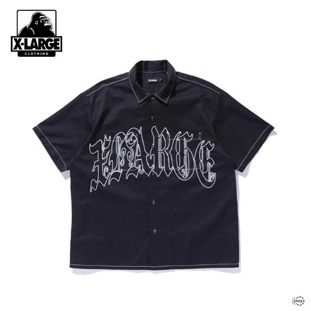 XLARGE（エクストラ ラージ） セール OLD ENGLISH S/S WORK SHIRT