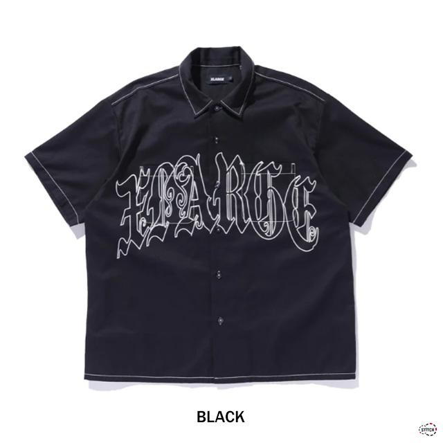 XLARGE（エクストラ ラージ） セール OLD ENGLISH S/S WORK SHIRT