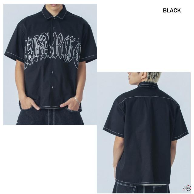 Xlarge ラージ　ブラウン ステッチワークシャツ・パンツ Xlarge ラージブラウン ステッチワークシャツ・パンツ