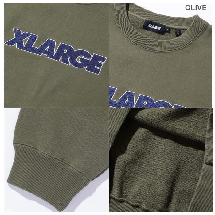 XLARGE（エクストラ ラージ） セール STANDARD LOGO CREWNECK