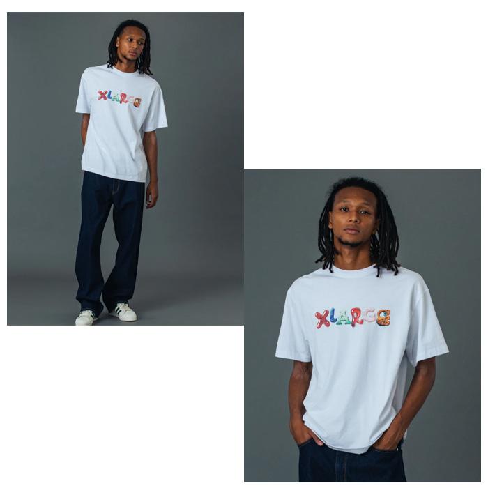 XLARGE（エクストラ ラージ） LETTERS S/S TEE 101261011012 レターズ